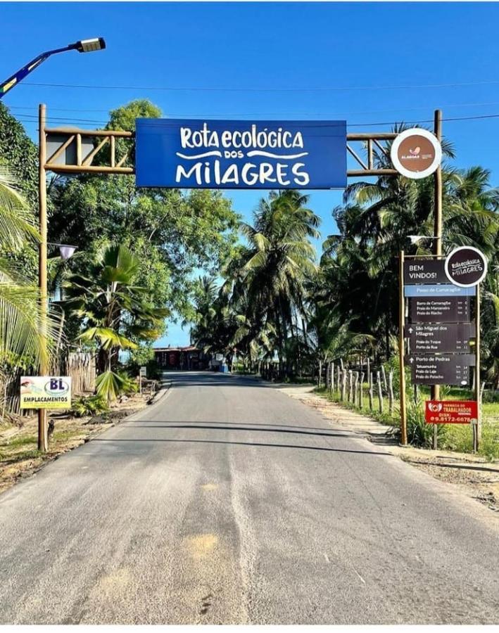 Chales Cantinho Da Mary São Miguel dos Milagres Buitenkant foto